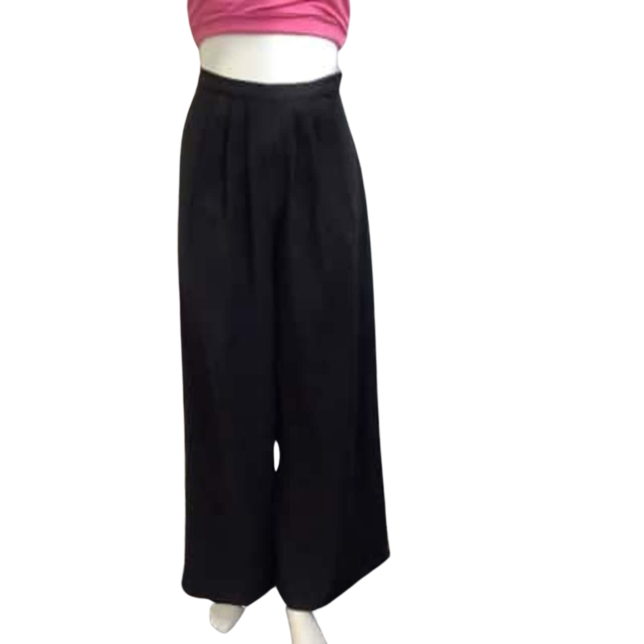 Audrey Hugging Flowy Wide Denim