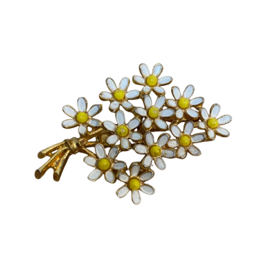 Weiss Flower Brooch 