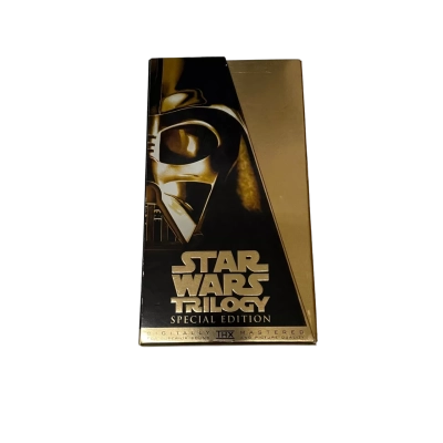 VINTAGE - STAR WARS Trilogy SPECIAL Edition Gold Box Set VHS 1997