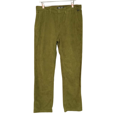 Vans Men’s  Size 32 Olive Green Authentic Chino Corduroy Pants