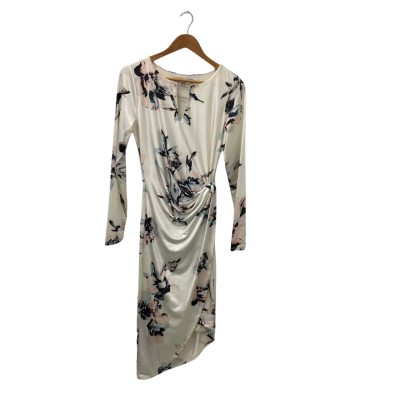 Guess Womens  Size M Long Sleeve Dress Floral 