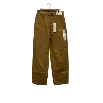Uniqlo Womens  Size 26 High-Waisted Jeans Mustard