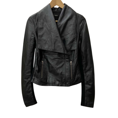 Bardōt - Women's Leather Jacket in Black Size 10