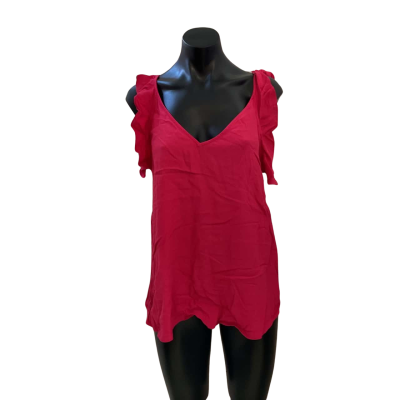 Sussan Womens  Size 14 Sleeveless Top Pink  