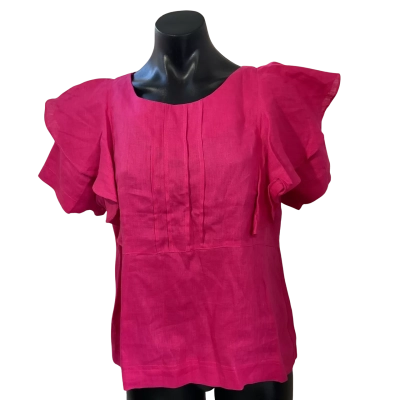  Pista   Size 42 Short Sleeve Top Pink  