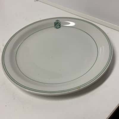 Antique repatriation dinner plate