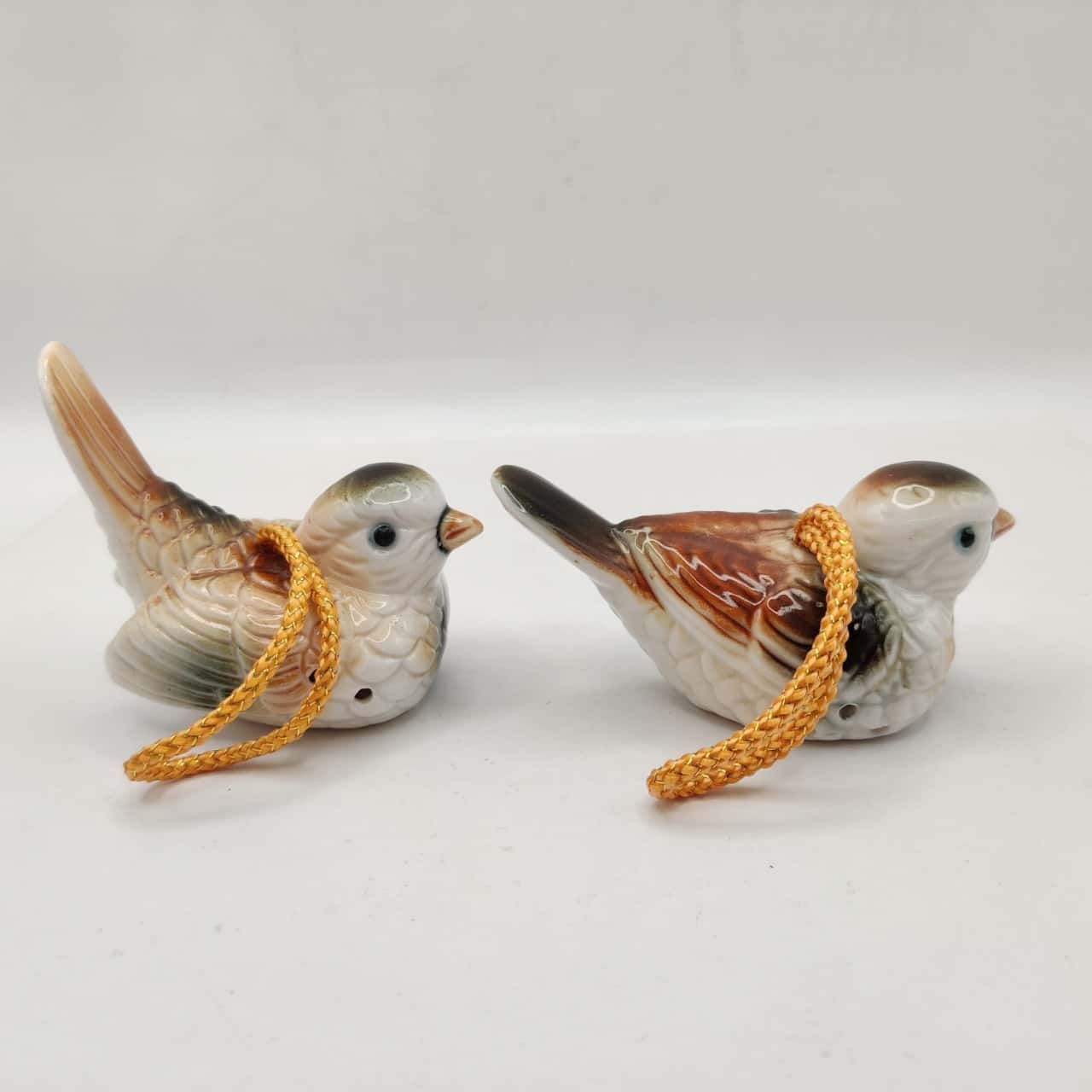 Pair Of Pomander Potpourri Birds