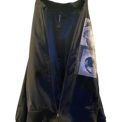  Mens  Size M Front Zipper Black  