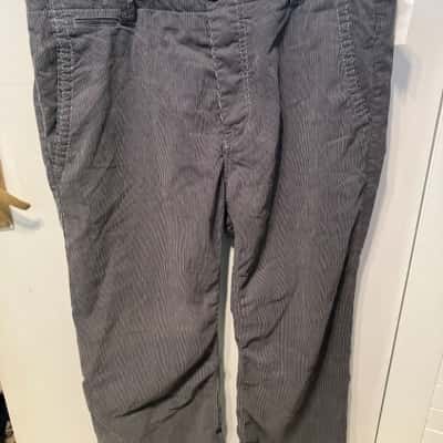 Gap Mens  Size 38 Straight Leg Pants Black  / Grey / White 