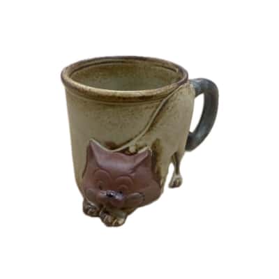 Vintage John Buck Cat Mug