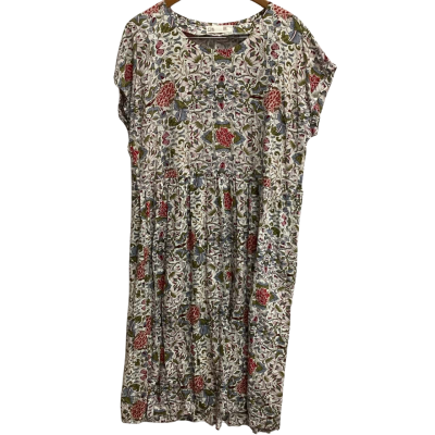  Handmade Womens Casual Dress Floral (c)