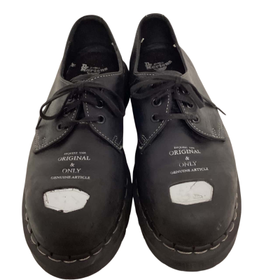 Dr Martens 1461 Bex Exposed Steel Toe Oxford Shoes Men's Size 8US Black  