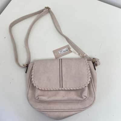 Marikai Oat Vegan Leather Cross Body Bag 