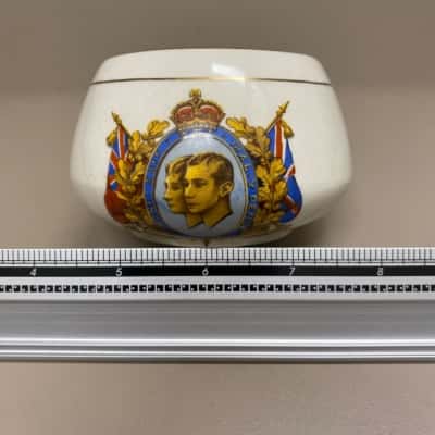 King George VI and Queen Elizabeth Royal Visit 1949 small bowl