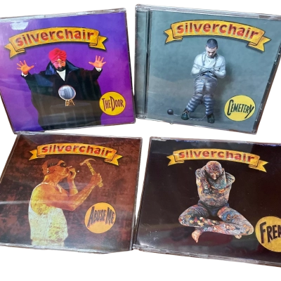Silver hair -Cd Singles x 4