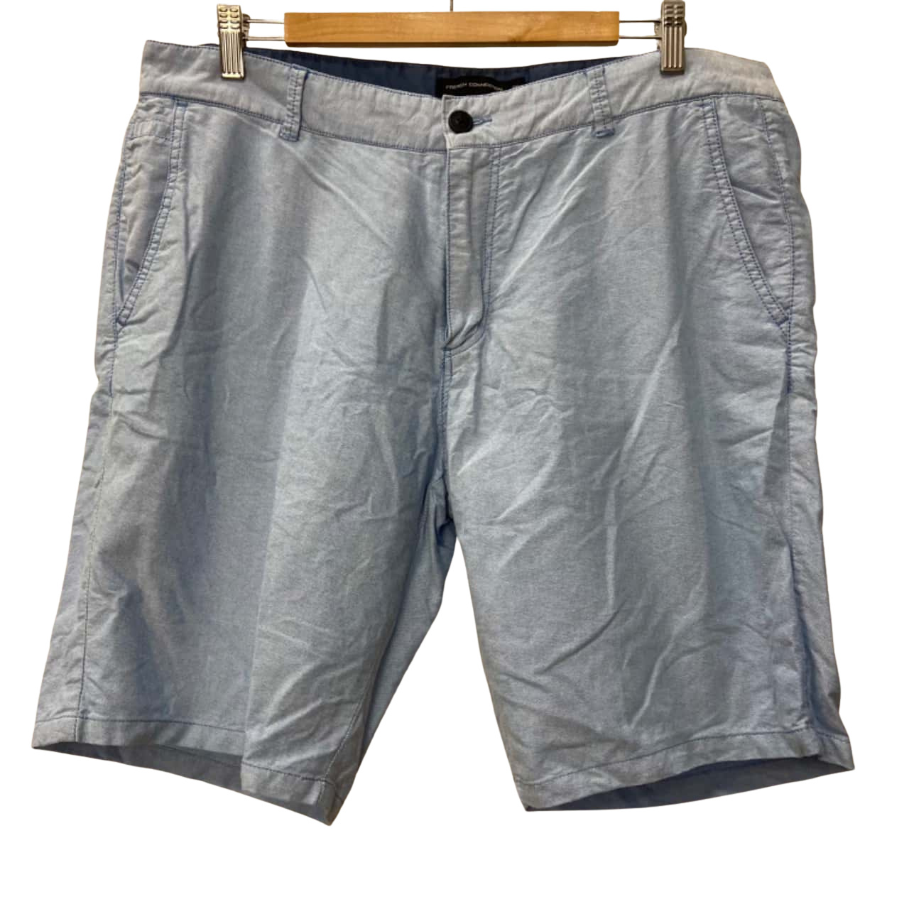 French Connection Mens Shorts Size 36 Blue (s)