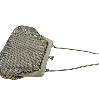 Glomesh Womens Evening Bag Silver