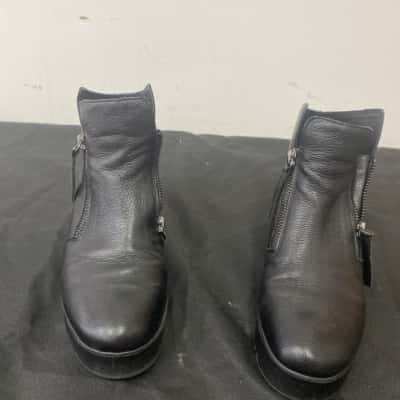 Midas Womens  Size 37 Platforms Black  