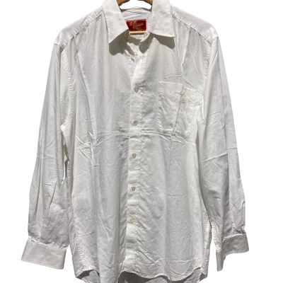 R.M. Williams Mens  Size M Business Shirt / Long Sleeve Shirt Off White / White 