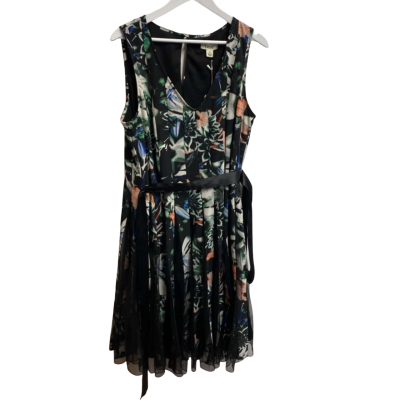 beme Womens  Size 16 Maxi Dress / Sleeveless Black  / Floral 