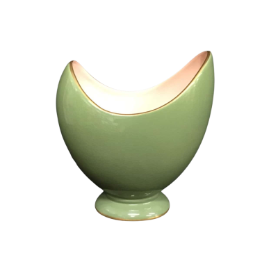 Vintage Carlton Ware Lime Green Vase - 16cm High