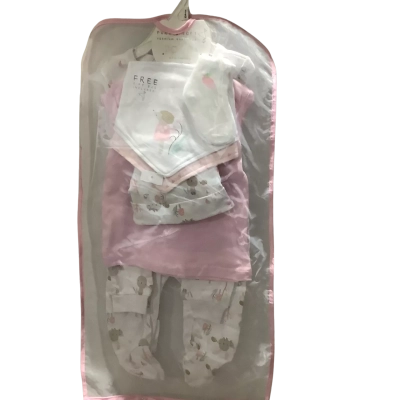 BNWT Pure & Soft Baby Size 3-6m 7 Piece Set Multicoloured 
