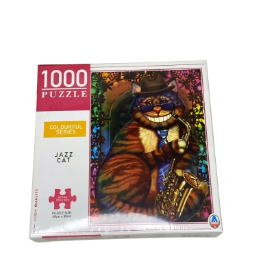 Arrow 1000 piece puzzle Jazz cat