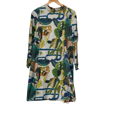 Gorman Womens Long Sleeve Dress Multicoloured 
