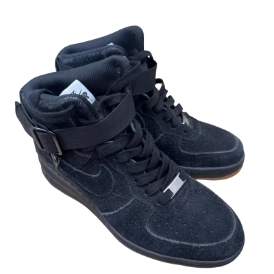 Nike lunar force 1 Mens  Size 7 black shoes