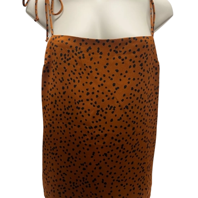 Slide Show Womens Tie-up Shoulder Top size 10