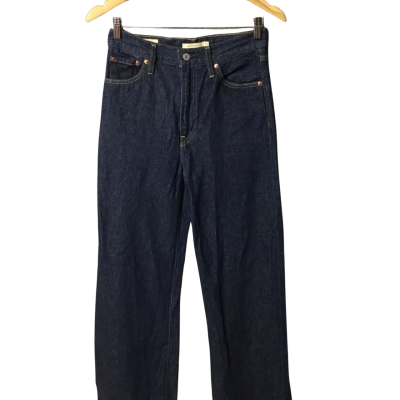 Women’s Size 26 Dark Blue Levi’s Wide Leg Jeans