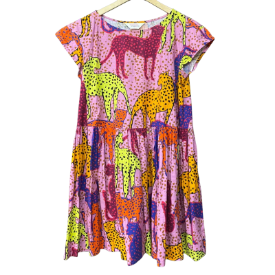 Gorman Organic Cotton Womens Size 10 Leopard Pattern Pink  