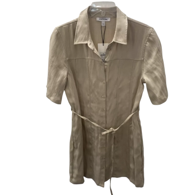Preview Womens  Size 10 Casual Dress / Shirt Dress Beige 