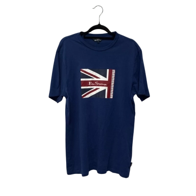 Ben Sherman Mens Crew Neck Tshirt Size L Blue 