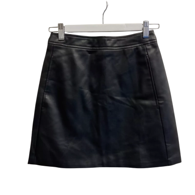 Forcast Womens  Size 4 Miley Mini Skirt Black  