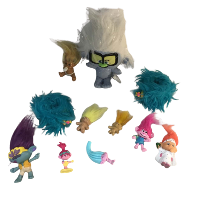 Vintage Troll Dolls as pictured