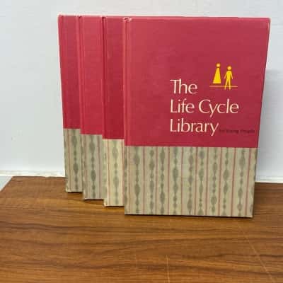 1969 Vintage 4 Volume Set “The Life Cycle Library for Young People”
