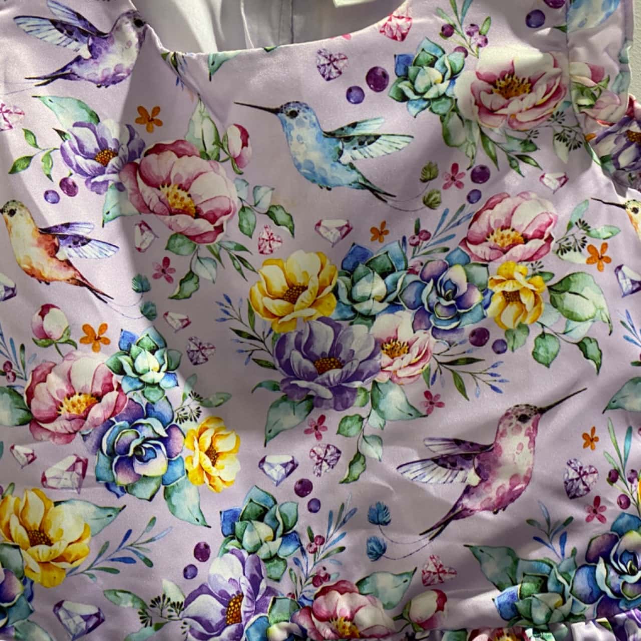 Tutu's & Tambourines. Girls Size 8yrs. Dress Lilac with flowers and