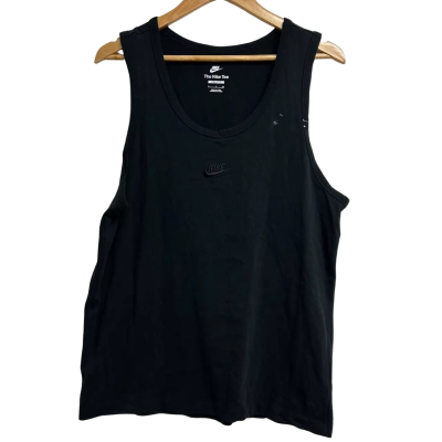 Nike Mens Size S Black Singlet 