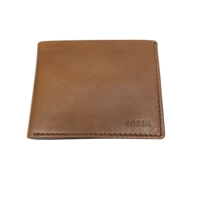 Fossil Men’s Brown Leather Wallet