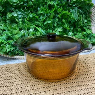 Corningware Vision 3.5L Amber Dutch Oven