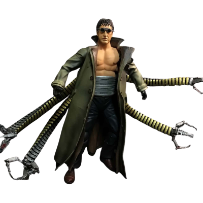 Marvel 2004 Spiderman Movie Doc Ock Octopus figurine