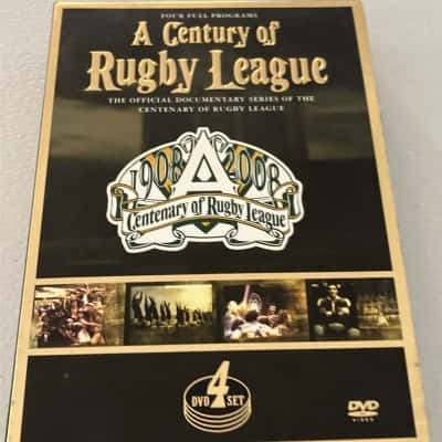 A century of rugby league 4 dvd set