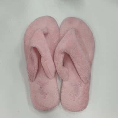 Peter Alexander Unisex Size 6 Pink Slippers