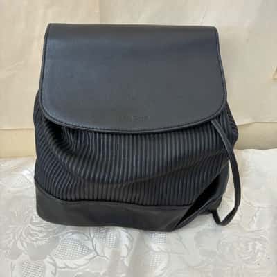  Womens Mocha Backpack Black  