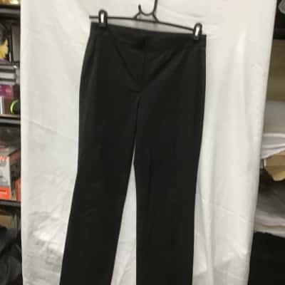 DKNY Womens  Size 8 Wide Leg Pants Black  