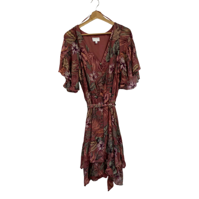 Witchery Womens  Size 12 Green / Orange / Pink  