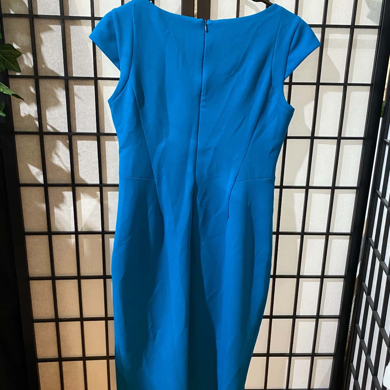 Anthem Crawford Womens Sleeveless Dress Blue Size 10