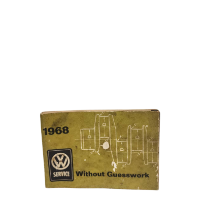 Vintage VW Car Manual 1968