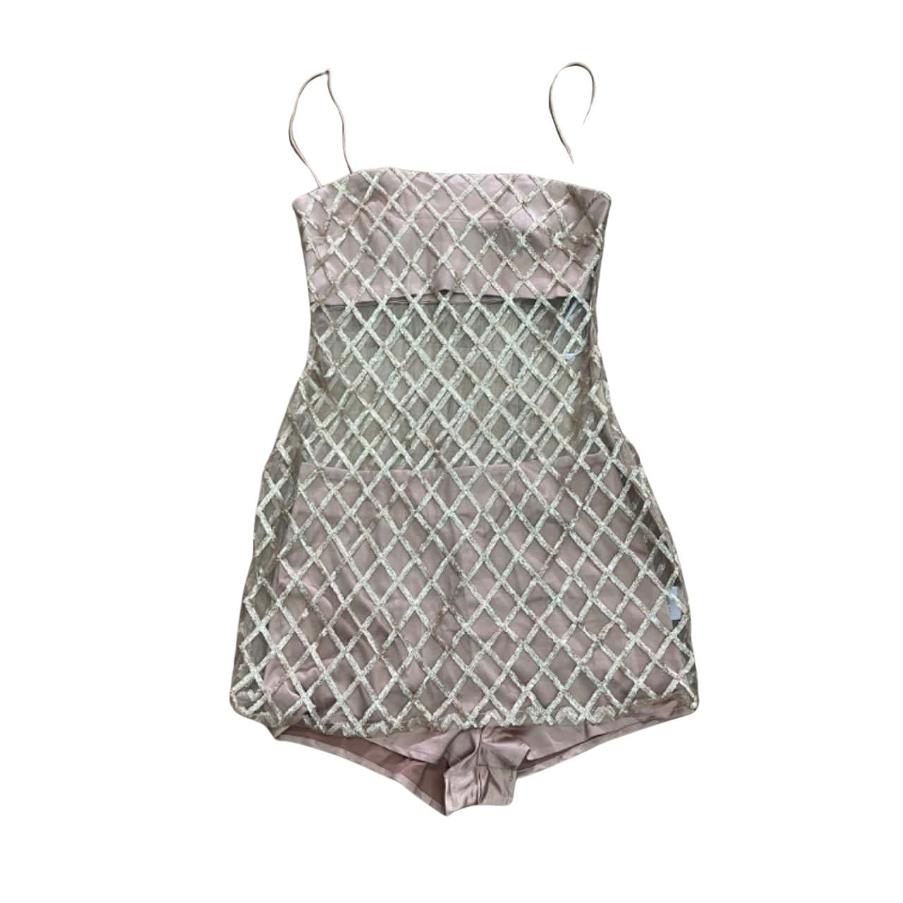 White Fox Envy Mini Dress With Shorts BNWT Size S Gold (s) White Fox Envy Mini Dress With Shorts BNWT Size S Gold (s)